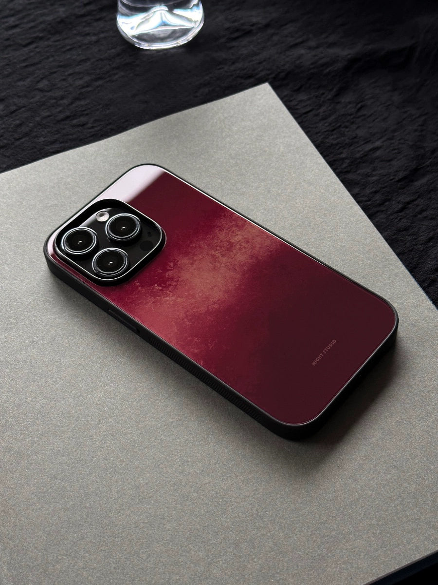 Night Studio Vintage Red and White Phone Case