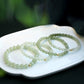 Heart Hall [Gold] Natural Ice Bottom Clear Water Hetian Jade Hand Girl Luxury Small Fine Ancient Bracelet