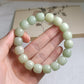 Leather White Jade Bodhi Seed Bracelet Female Finger Soft Wen Play Bodhi Root Buddha Bead Handheld Male Play Hand