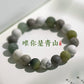 New Chinese style Heart Buddha Bead Bracelet Women's Natural Stone Wen Play Hand Play Finger Soft Rosary Bead Birthyear Handheld