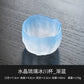 Crystal glazed glacier cup pink small teacup lady master cup + cup household kung fu tea set tea cup