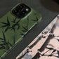 Vintage Black Bamboo Green Phone Case