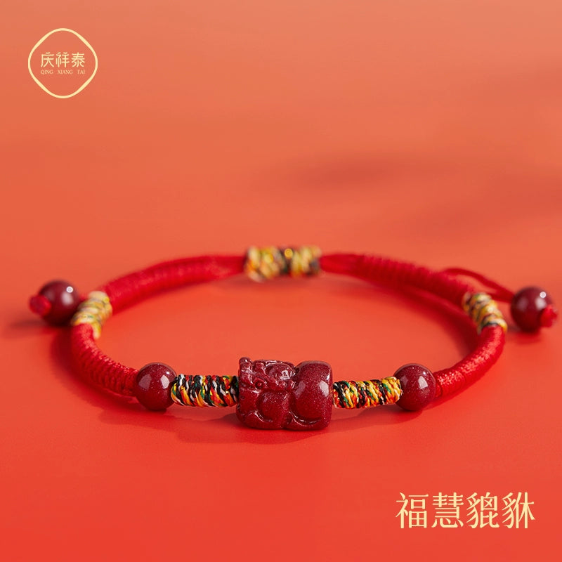 Sand Pixiu Taihua Hand Female Year natal year Hand Whip Body Character Bracelet Male