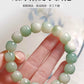 Leather White Jade Bodhi Seed Bracelet Female Finger Soft Wen Play Bodhi Root Buddha Bead Handheld Male Play Hand