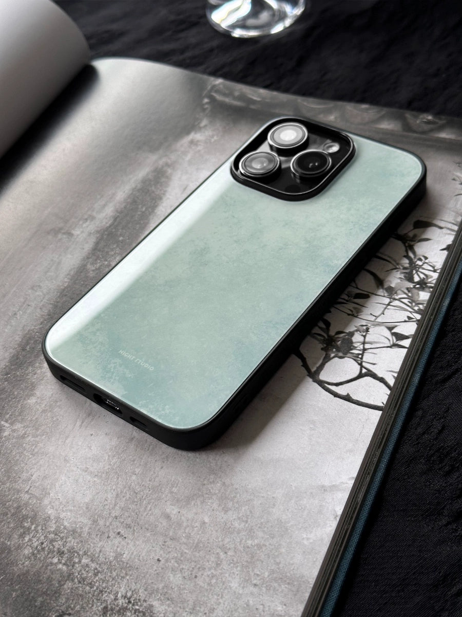 Night Studio Marble Pattern Blue Phone Case