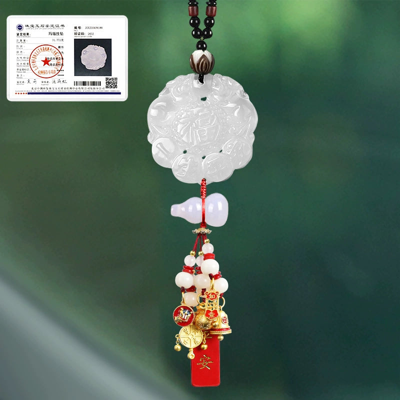 Auto parts 2024 new high-end products, high-end women's high-end safety lucky hanging men