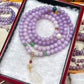 Douyin same taro purple white jade bodhi bracelet female 108 Bodhi root cultural play Play Buddha bead hand