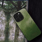 Night Studio Vintage green and white pattern phone case