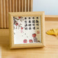 New Chinese-style insertion of square photo frame, table top, ancient photo props