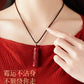 Year of the Sand, Year of the Birth, Year of the Twelve Zodiac Horizontal Mantra Hanging Rough Stone Pieces Male/Female