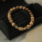 Sandalwood bracelet female Mori ancient meaning bead love hand circle national ancient playing hand