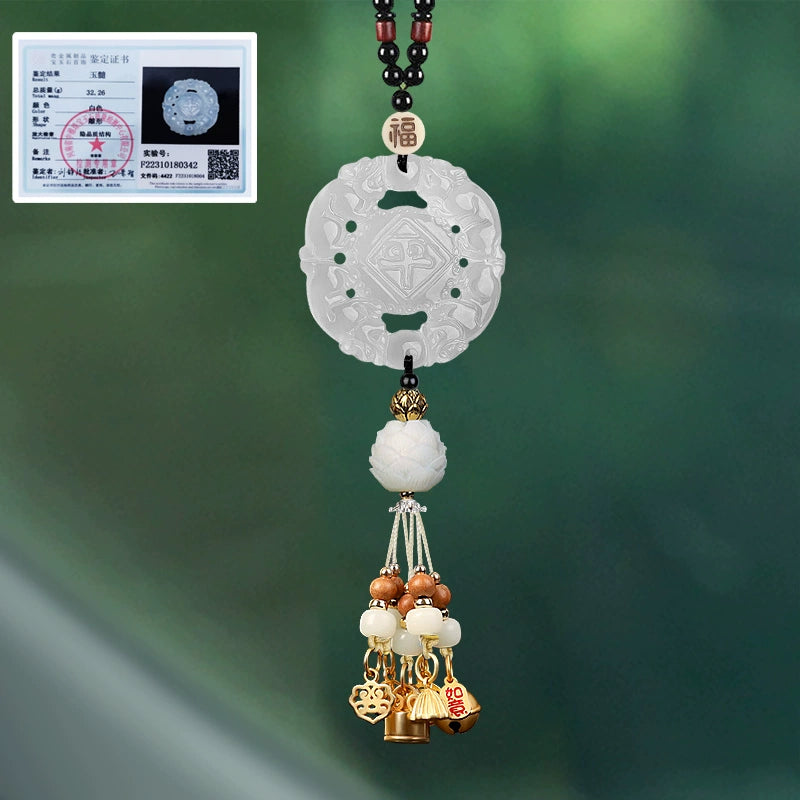 Auto parts 2024 new high-end products, high-end women's high-end safety lucky hanging men