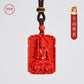 Cinnabar hanging female model, sand natal Buddha, Buddha, Shou Shen piece, male body talisman