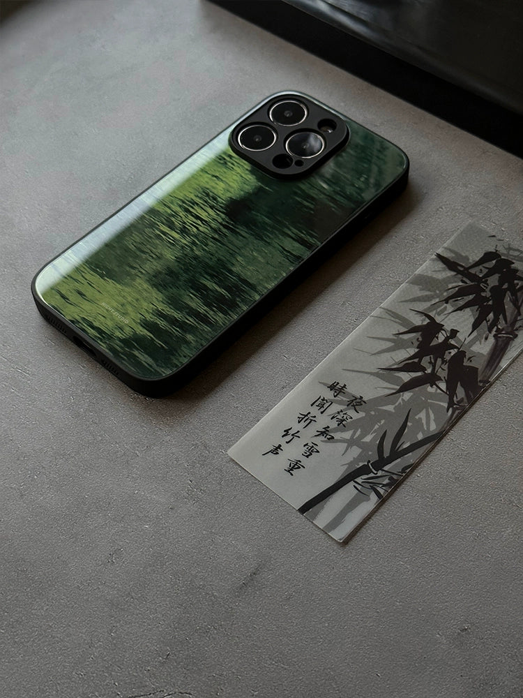 Night Studio Green Lake Phone Case