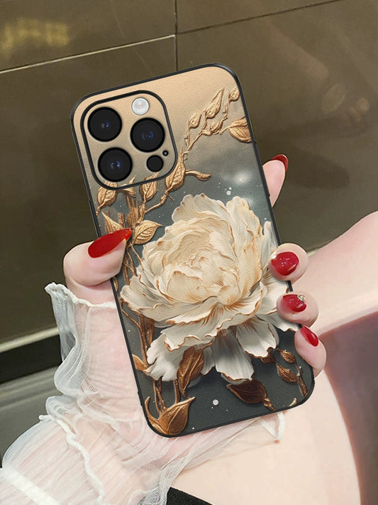 Stylish Female Flower iPhone Case