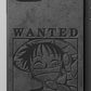 One Piece Luffy Black Phone Case