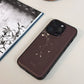 Night Studio Sandalwood Branch Leather Phone Case