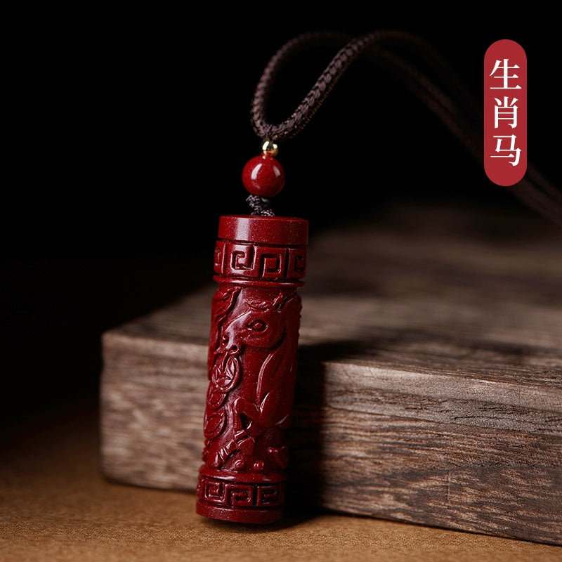 Year of the Sand, Year of the Birth, Year of the Twelve Zodiac Horizontal Mantra Hanging Rough Stone Pieces Male/Female