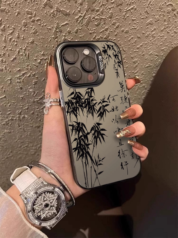 Retro Bamboo Pattern Protective Phone Case