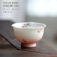 Suet Jade Porcelain Glaze Tea Cup | Small Fresh Teacup Strawberry Master Cup Ceramic Kung Fu Tea Set Flower Cup