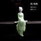 Ceramic lady Classical beautiful woman Celadon Chinese people Meaning Home Tenant Flower