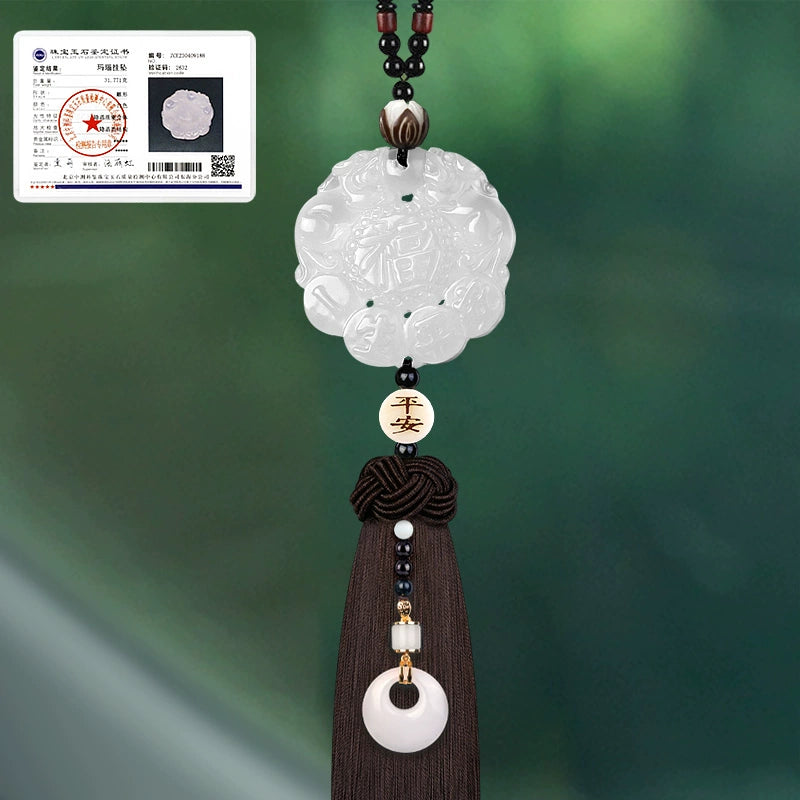 Auto parts 2024 new high-end products, high-end women's high-end safety lucky hanging men