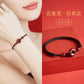 Cinnabar Ping An Clasp Hand Female Natal Year Hand Bracelet Love