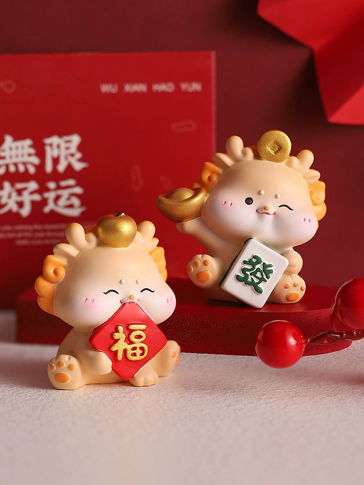 Yes, it is a Chinese New Year's mascot, a Chinese zodiac sign, a 2024 New Year's spring natal year