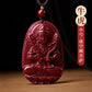 Manjushri Cinnabar Natal Buddha Female Natal Year Shou Shen Man Body Character Mother