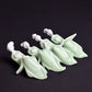 Ceramic lady Classical beautiful woman Celadon Chinese people Meaning Home Tenant Flower