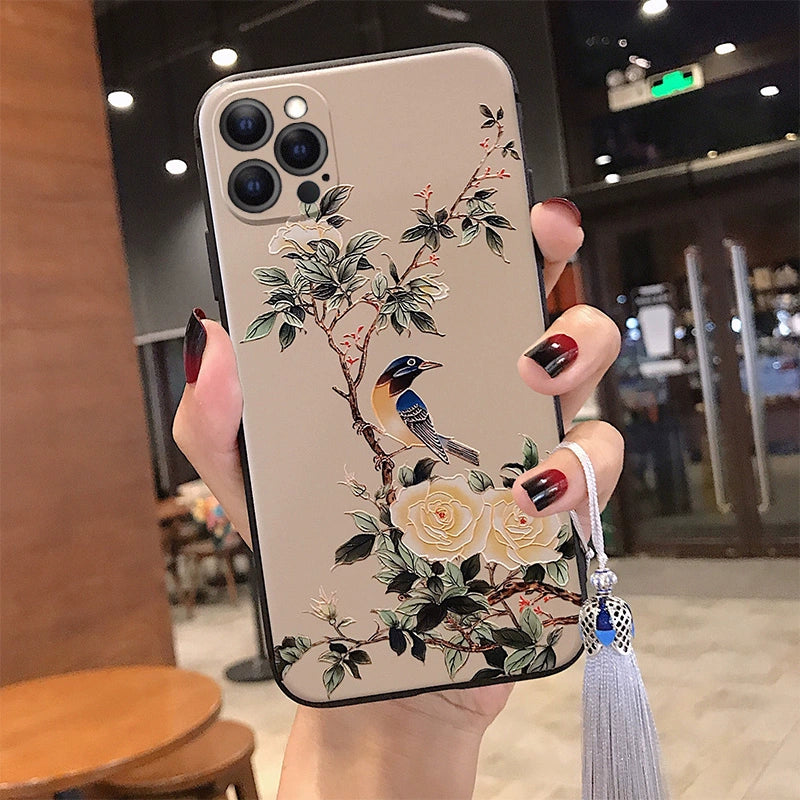 Women's Phone Case with Tassels