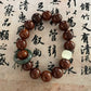 Boutique wake-up trick Purple gold mouse light bead Bodhi seed Finger soft bracelet Buddha bead Wenwan hand handle piece Play men and women