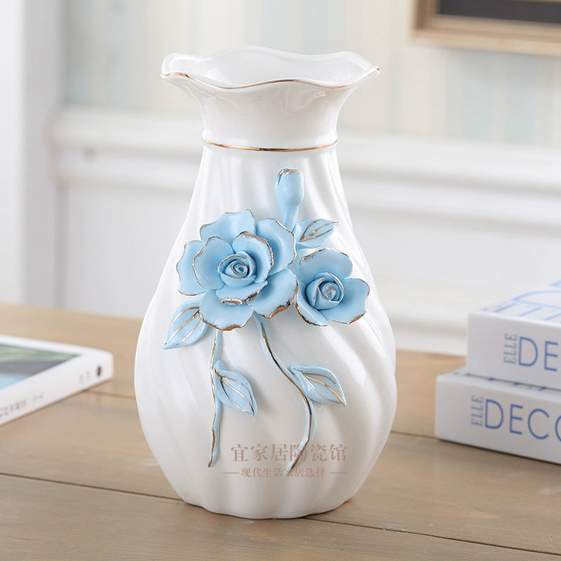 Type ceramic vase 1 piece flower arrangement device rich bamboo guest dining table wedding product