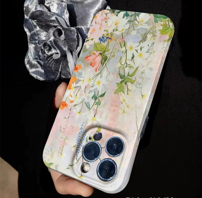 Artistic Flower Women's Protective Phone Case