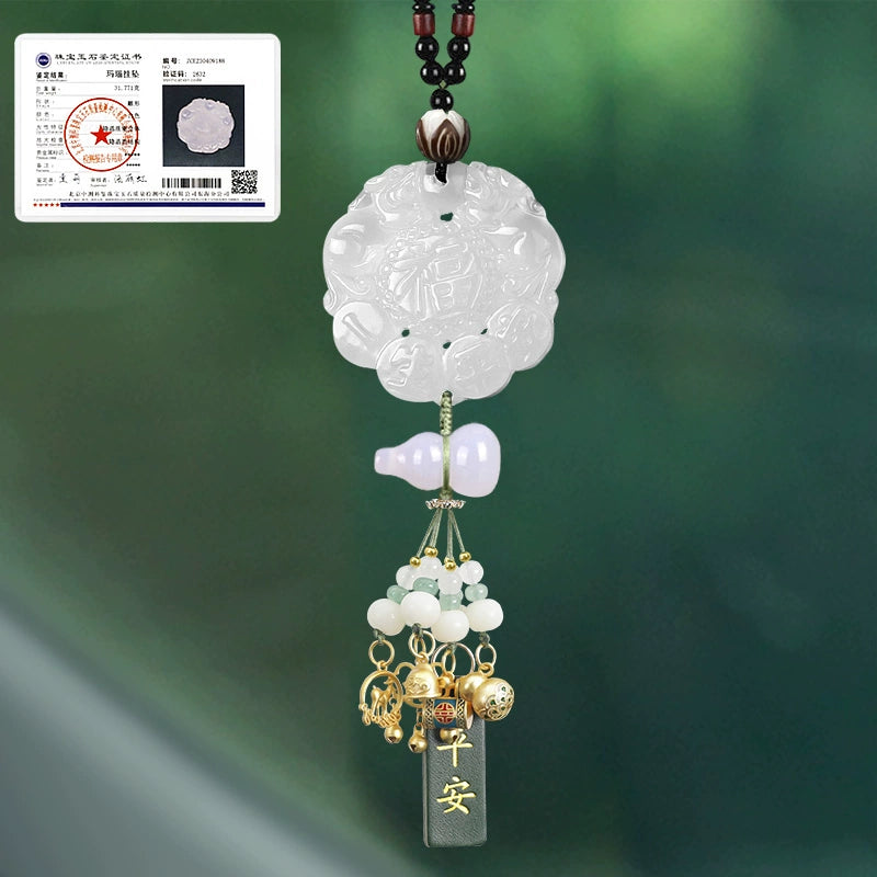 Auto parts 2024 new high-end products, high-end women's high-end safety lucky hanging men