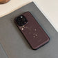 Night Studio Sandalwood Branch Leather Phone Case