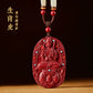 Cinnabar Hanging Male Zodiac Shou Shen Year Benming Year Benming Year Charm Female Benming Buddha