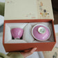 Rouge + Pear Blossom Sketch Cup Jingde + Handmade Ceramic Tea Cup Master + Cup Kung Fu Tea Set