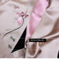 Send high-quality mulberry towels, handmade thorns, real towels, China Peony Wine Shawl Girl