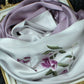 Send high-quality mulberry towels, handmade thorns, real towels, China Peony Wine Shawl Girl