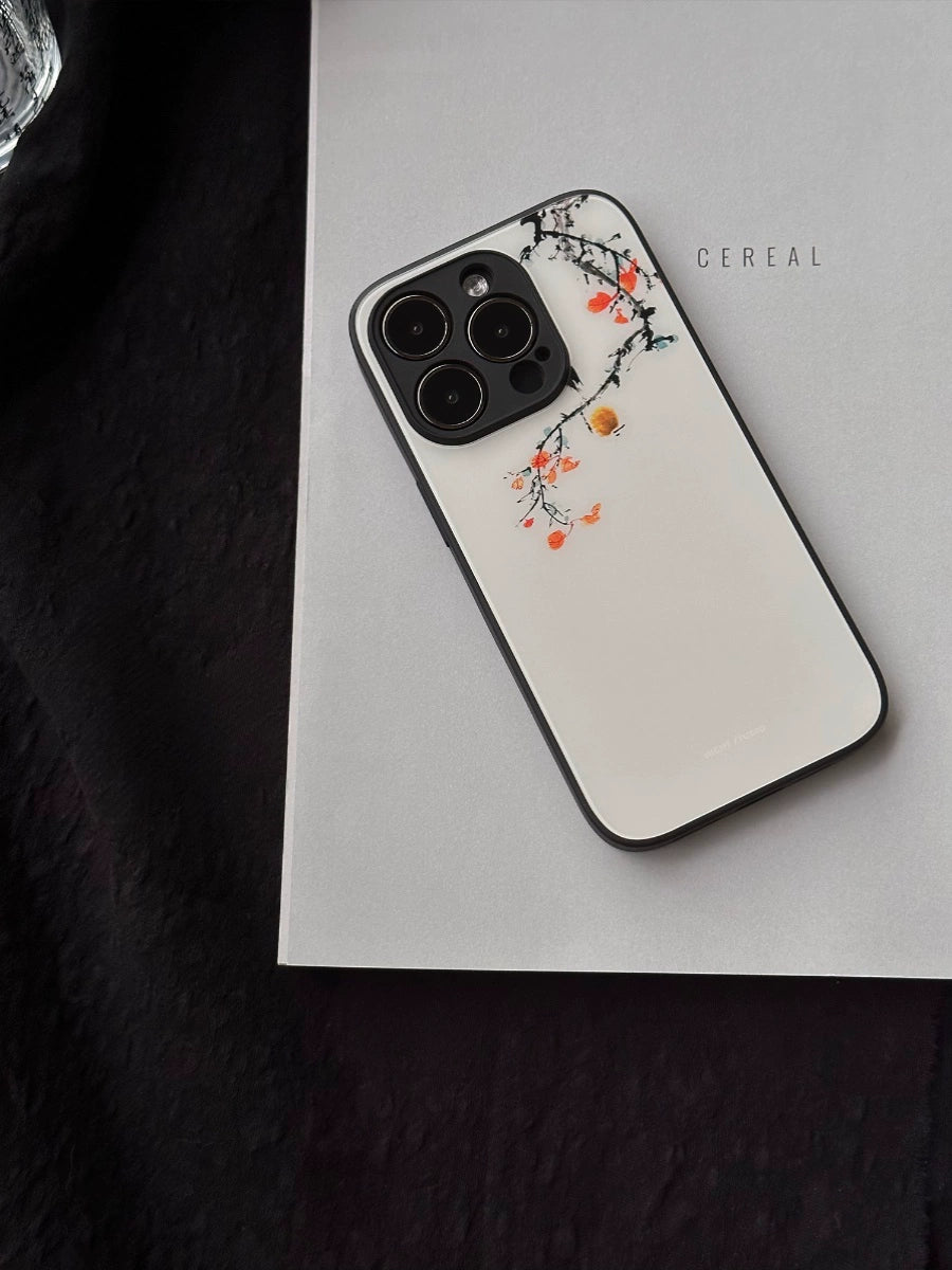 Beautiful Branch Flower White Phone Case