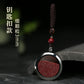 Cinnabar rough stone crystal sand gaga box natal year hanging female piece powder male grain with body talisman