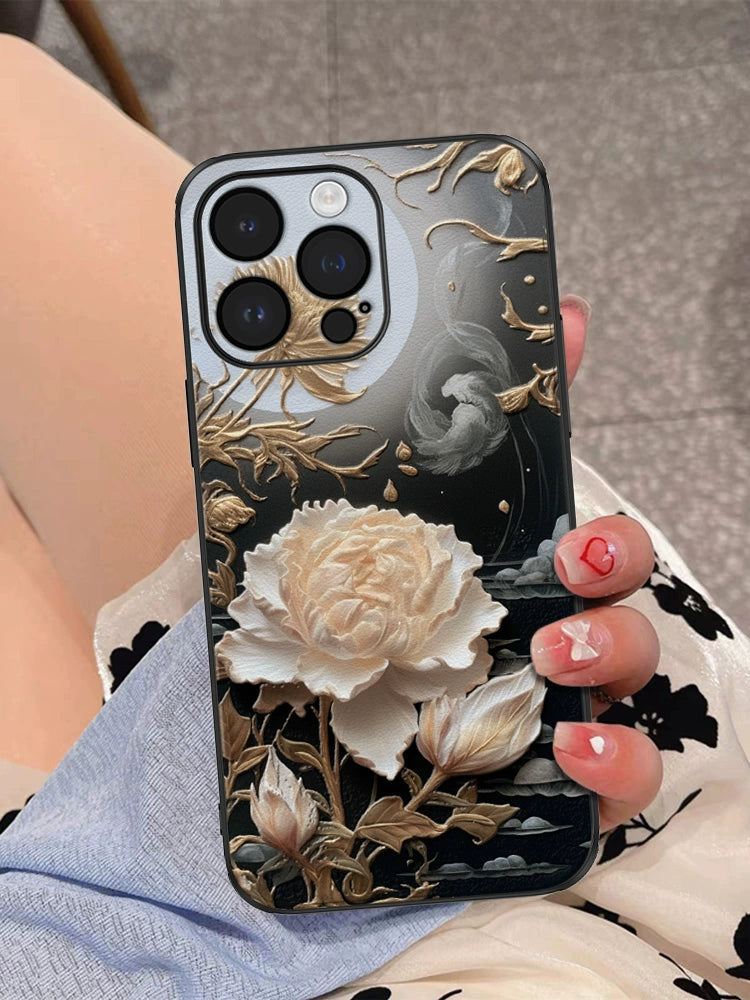 Stylish Female Flower iPhone Case