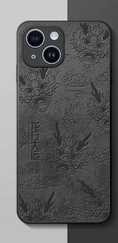 Chinese Dragon  Pattern Protective Mobile Phone Case