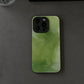 Night Studio Green Oil Painting Phone Case