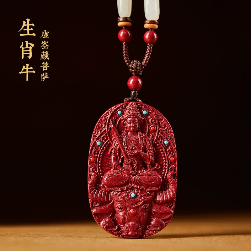 Cinnabar Hanging Male Zodiac Shou Shen Year Benming Year Benming Year Charm Female Benming Buddha