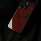 Night Studio Natural Pine Vintage Red Phone Case