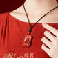 Cinnabar hanging female model, sand natal Buddha, Buddha, Shou Shen piece, male body talisman