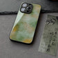 Night Studio Green And Yellow Glazed Phone Case