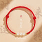 Natal Year Color Hand Girls' New Hetian Jade Bead Hand Hand Love